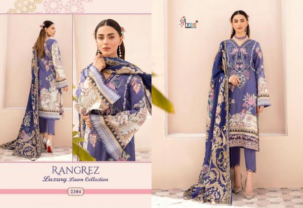 Shree Rangrez Luxury Lawn cotton Designer Pakistani Salwar suit 